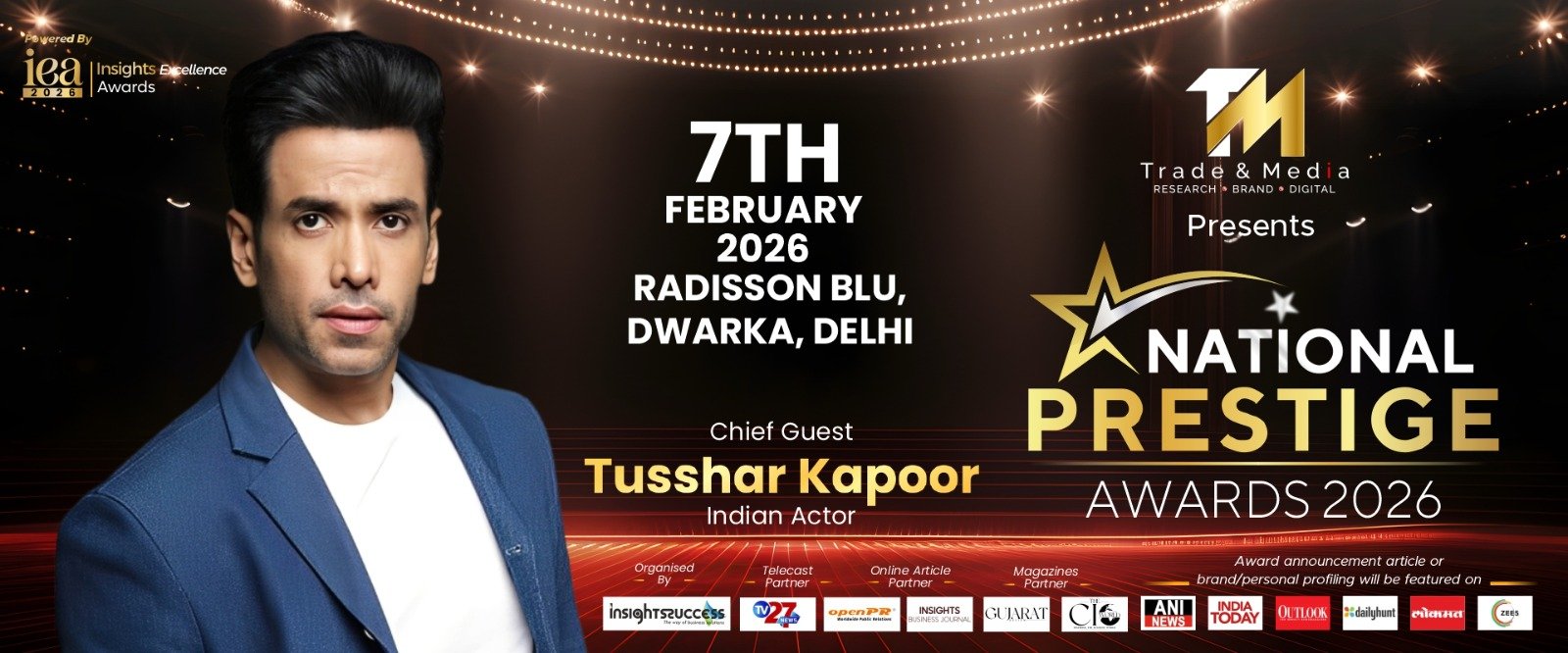 Tusshar Kapoor Award Show Delhi